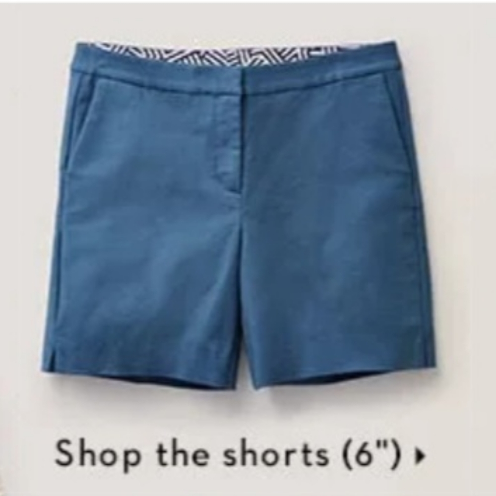 Boden Richmond Chino Shorts Dark Teal Blue in Size 10